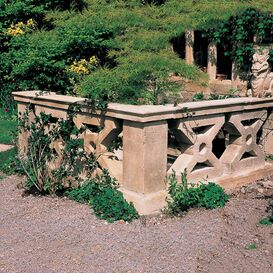 Handlauf fr Stein Balustrade - Mediaeval Rail