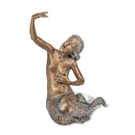 Singende Meerjungfrau aus Bronze - limitiert - mit Patina...