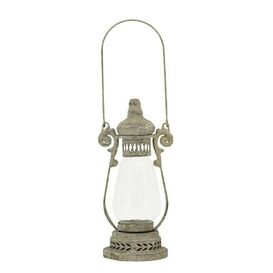 Runde Standlaterne fr den Garten aus Metall -...