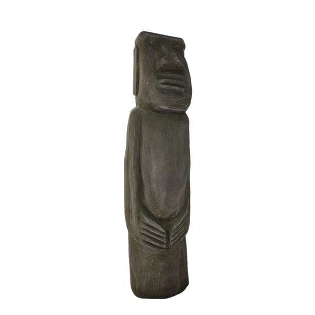 Eindrucksvolle Steinguss Moai Figur fr die Gartengestaltung - Rolando