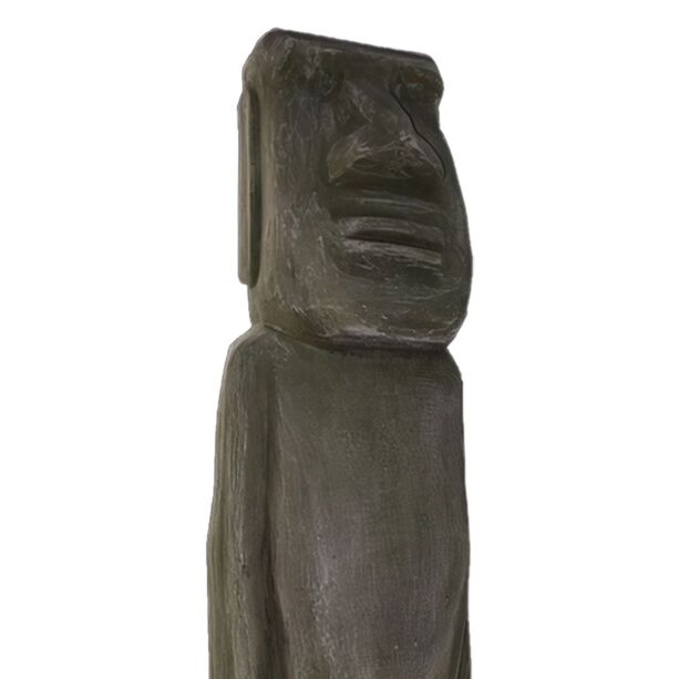 Eindrucksvolle Steinguss Moai Figur fr die Gartengestaltung - Rolando