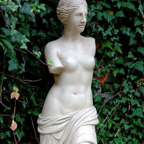 Einzigartige Venus Gartenskulptur aus Steinguss - Melissa