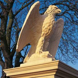 Groe Adler Steinfigur - Caelus L.