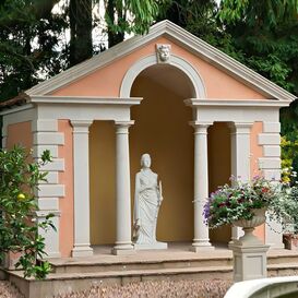 Garten Stein Pavillon mit Säulen - Commodus