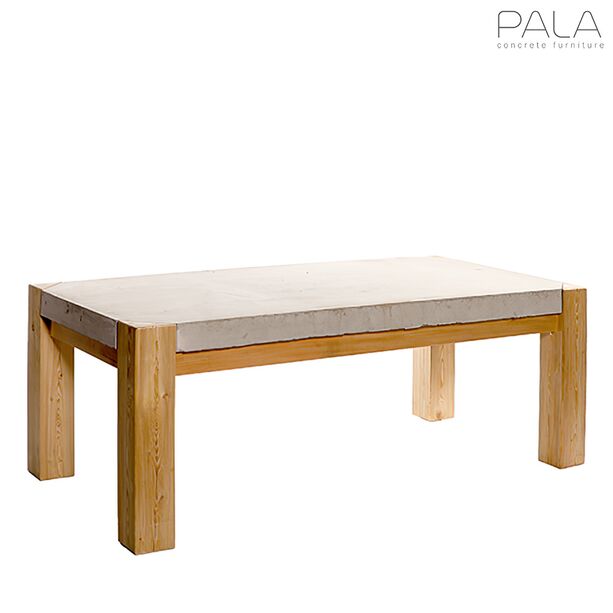 Modernes Gartenmöbel-Set - Tisch und Stühle aus Beton - Kenna