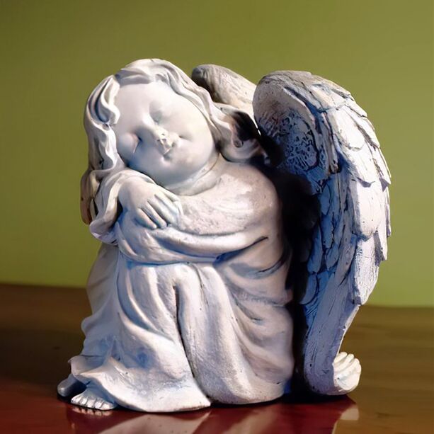 Schlafende Engel Gartenfiguren aus Steinguss - Cynthia