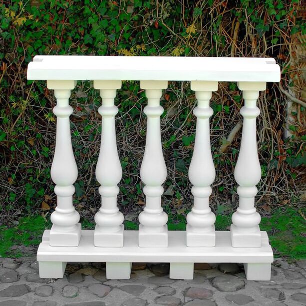 Schmale Steinguss Baluster fr Balkone, Terrassen oder Brstungen - Damasos