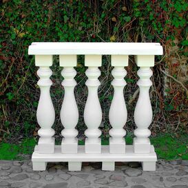 Kegelförmige Steinguss Balustrade für Balkon- & Terrassen...