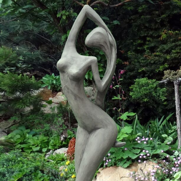 Wetterbestndige Steinguss Figur fr den Garten - elegante Tnzerin - Vanozza