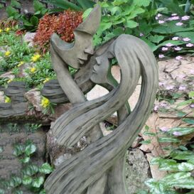 Romantische Steinguss Skulptur fr den Garten - Liara