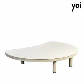 Gebogener Alu Kaffeetisch f�r Terrasse oder Balkon -...