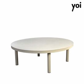 Runder Aluminium Kaffeetisch f�r die Outdoor Sitzecke -...