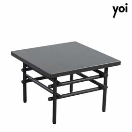 Quadratischer Beistelltisch f�r den Garten - Alu...