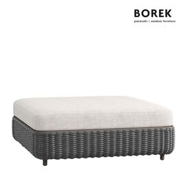 Fu�- oder Sitzhocker f�r die moderne Borek Gartenlounge -...