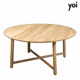 Runder Teakholz Tisch f�r die Outdoor Lounge - Mar�...