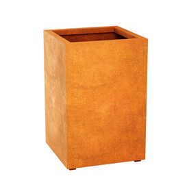 Corten Pflanzk�bel moderner Raumteiler f�r Garten und...