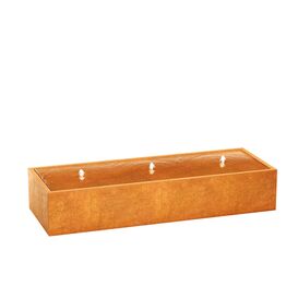 Cortenstahl Wasserspiel nat�rliche Sch�nheit trifft...