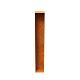 Cortenstahl Zaunelement elegante L�sung f�r Struktur &...
