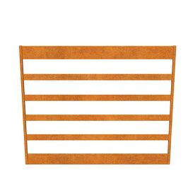 Corten Zaun f�r Garten oder Stadt