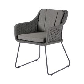 Stilvoller Outdoor-Stuhl aus Aluminium mit komfortablen...
