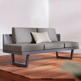 Dining Lounge aus Aluminium & Rope multifunktionale Bank,...