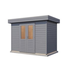Elegantes Qualit�ts-Holzhaus 300x180cm im modernen Look...