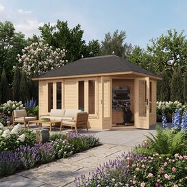 Luxus Premium Gartenhaus 480x300cm f�r zuhause als...