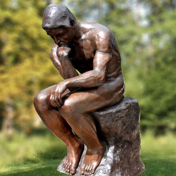 Wertvolle Bronze Figur - Der Denker von Rodin