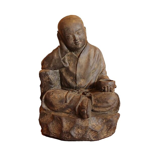 Kleiner Buddha Choying als Deko Steinfigur