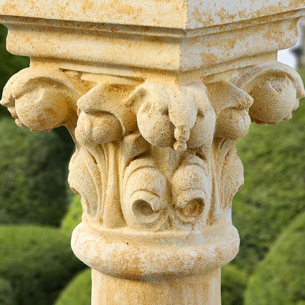 Historische Garten Säule aus Stein - Seranda