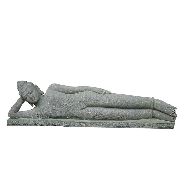 Naturstein Buddha liegend - Priya