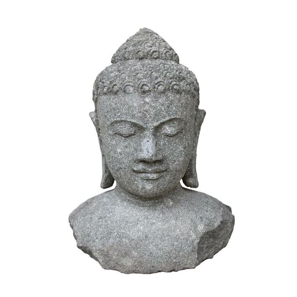 Naturstein Buddha Kopf aus Thailand - Prisha