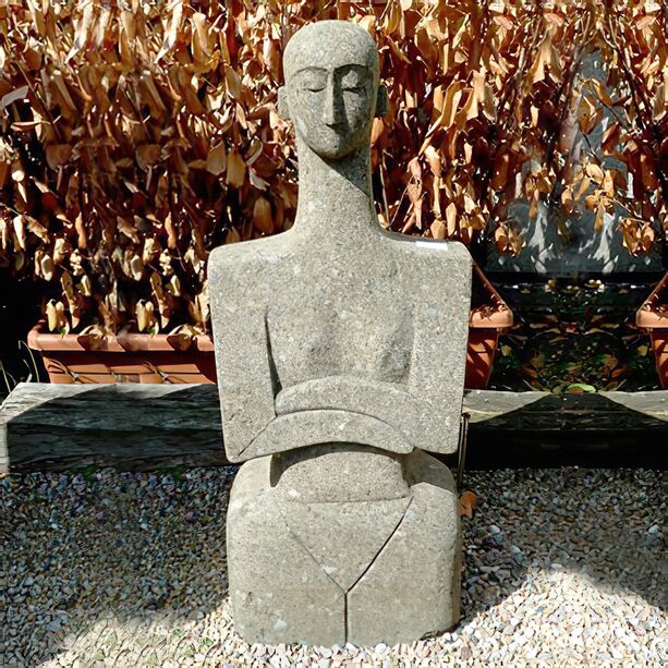 Moderne Skulptur Frau fr den Garten - Dian