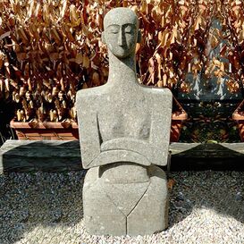 Moderne Skulptur Frau fr den Garten - Dian