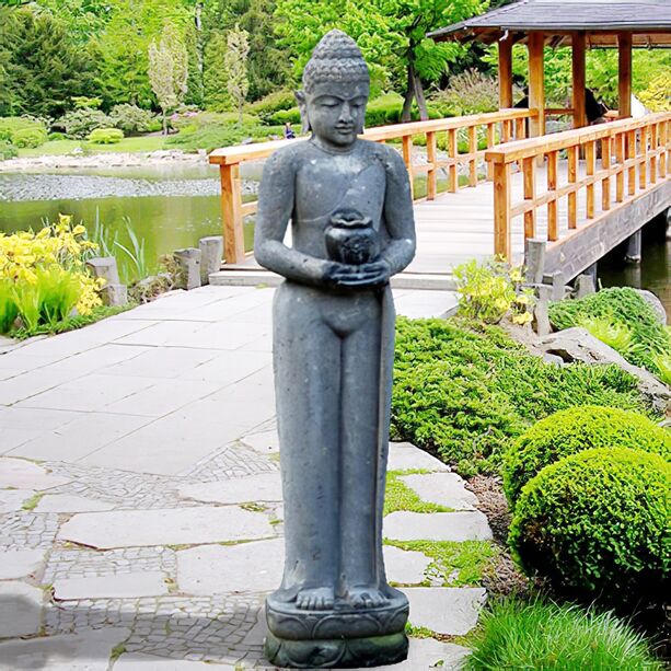 Groe Buddha Figur fr den Garten Knstlerarbeit - Bageshara
