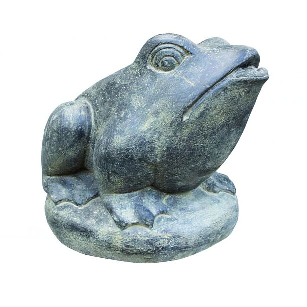 Frosch Stein Figur als Wasserspeier - Hiroko