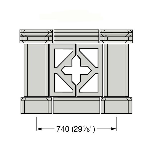 Balkongelnder Balustrade Beton kaufen - Parapatum