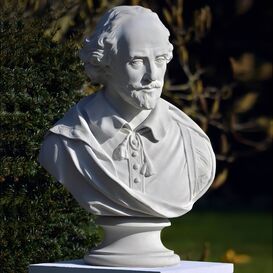 Garten Deko Bste William Shakespeare - Shakespeare